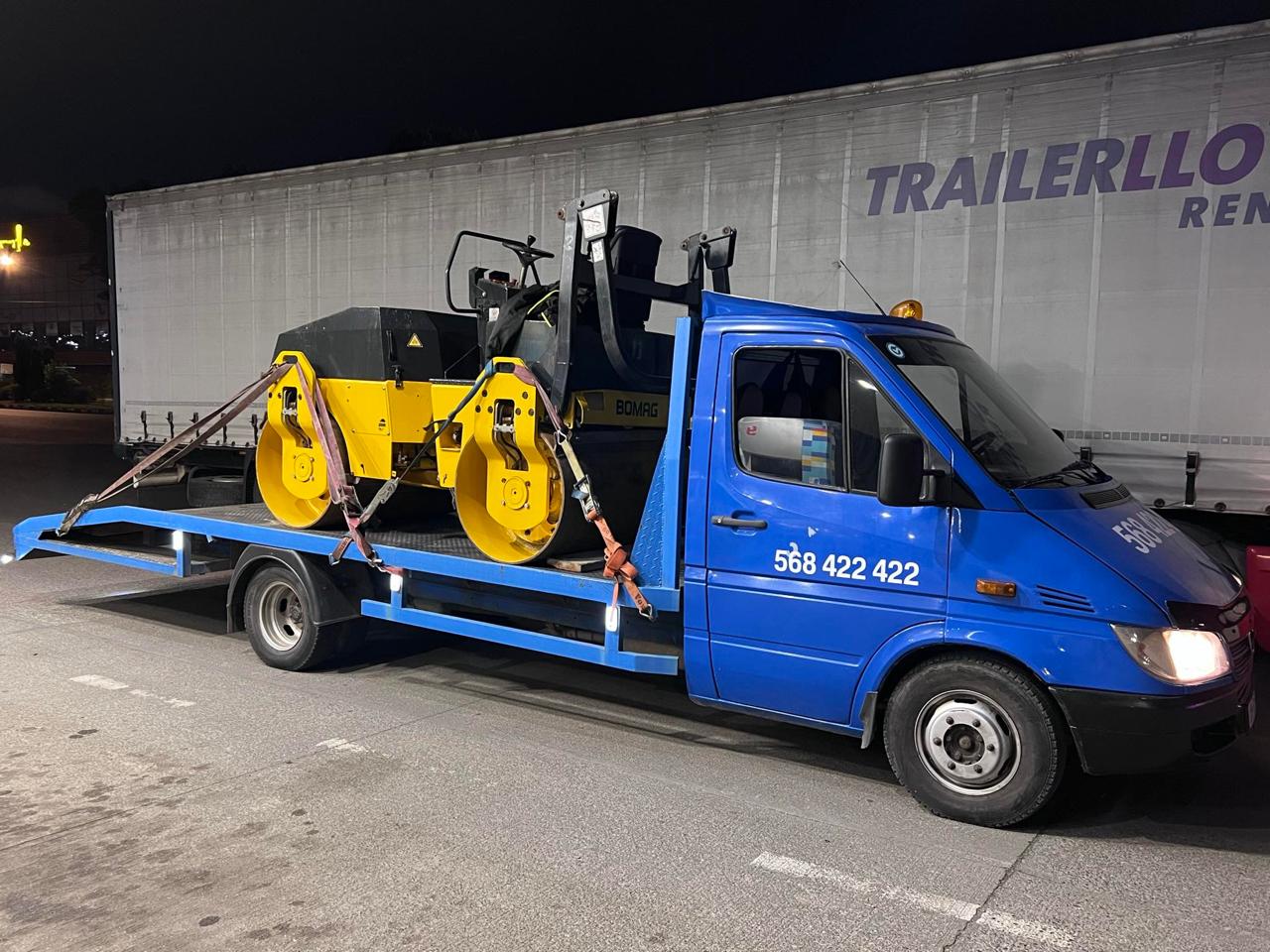 ევაკუატორი მუშაობის პროცესში 1