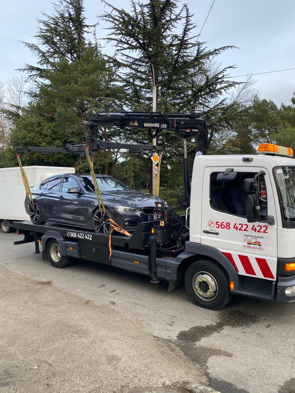 მოტოციკლის ევაკუაცია